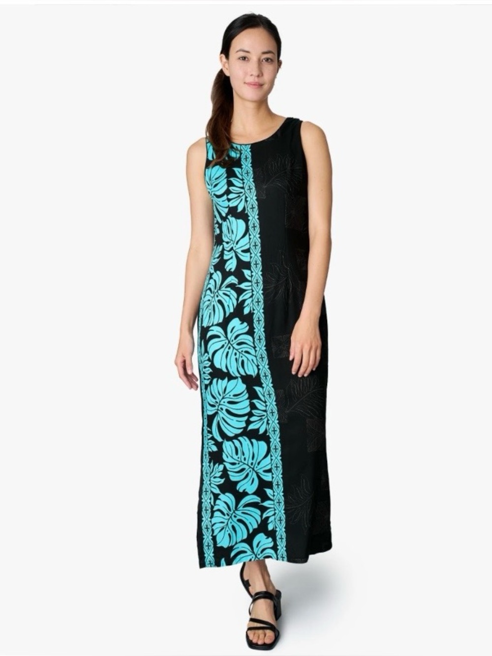 Hilo Hattie Prince Kuhio Long Maxi Dress Sz S